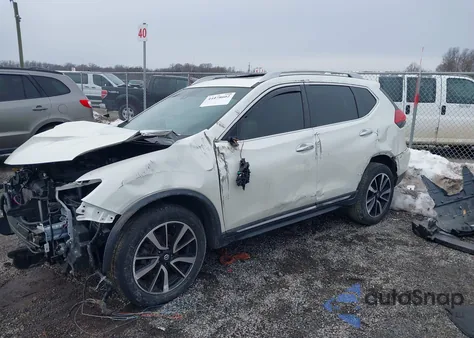 2017 Nissan Rogue Sl из США, поврежденный, VIN JN8AT2MV2HW251127
